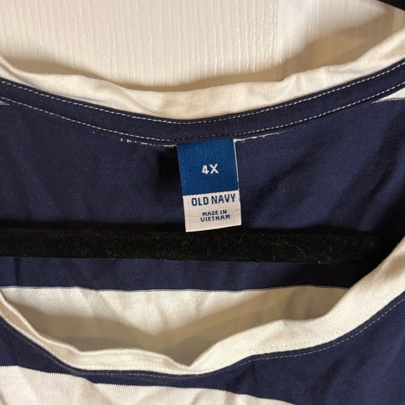 Old Navy Navy and White Striped Dress - Picture 2 of 2